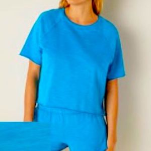 PINK Summer Lounge Cotton Short
Sleeve T-Shirt -NWT 🤩